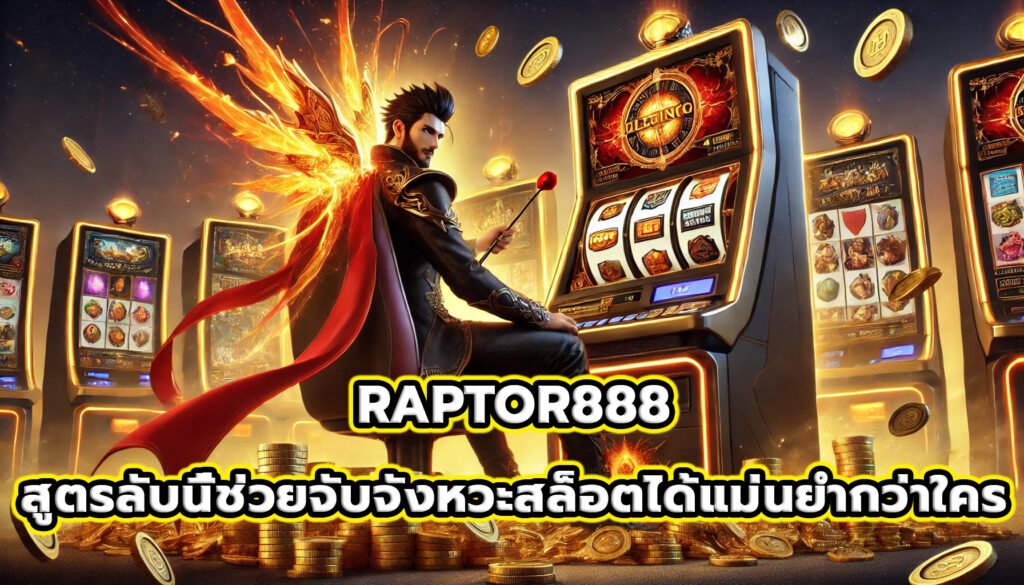 RAPTOR888 สูตรลับนี้ช่วยจับจังหวะสล็อตได้แม่นยำกว่าใคร