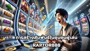 การสร้างสัมพันธ์ในชุมชนผู้เล่น RAPTOR888-4