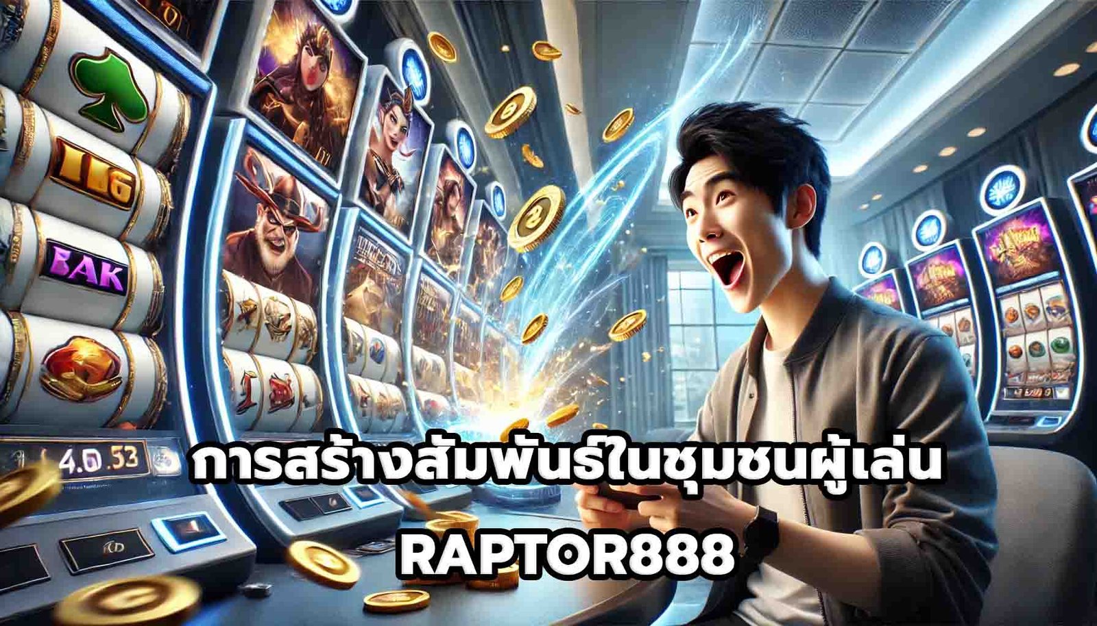 การสร้างสัมพันธ์ในชุมชนผู้เล่น RAPTOR888-4