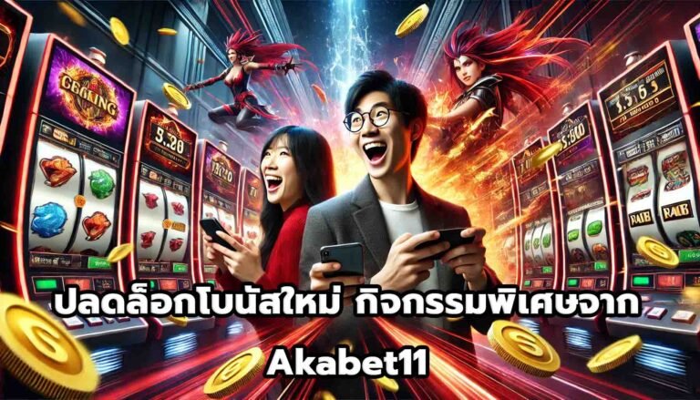 ปลดล็อกโบนัสใหม่ กิจกรรมพิเศษจาก Akabet11-14