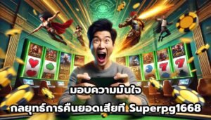 มอบความมั่นใจ กลยุทธ์การคืนยอดเสียที่ Superpg1668-11