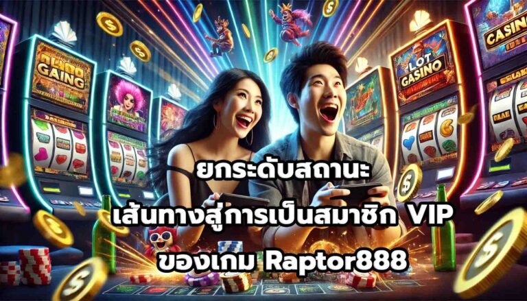 ยกระดับสถานะ เส้นทางสู่การเป็นสมาชิก VIP ของเกม Raptor888-6