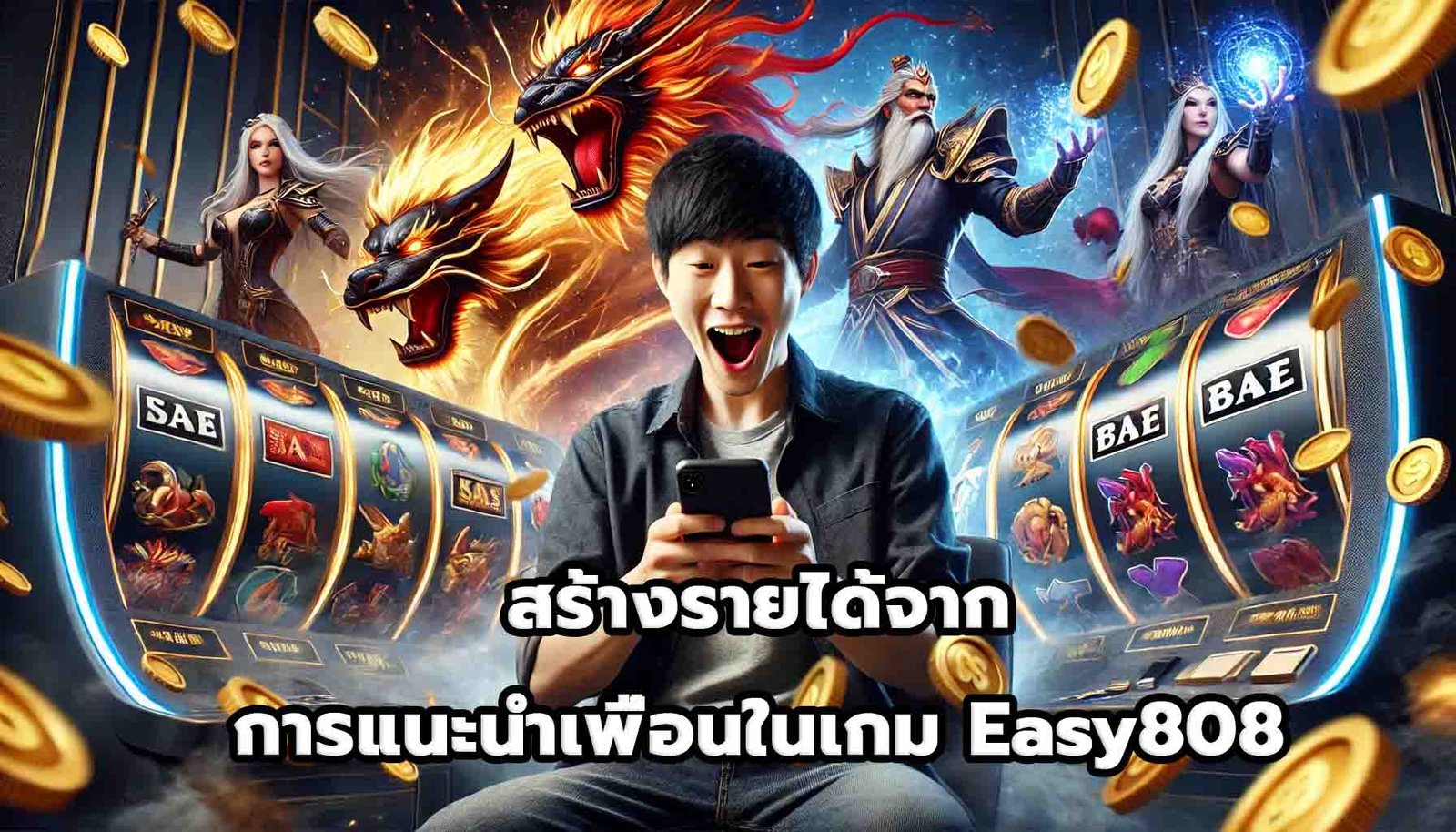 สร้างรายได้จากการแนะนำเพื่อนในเกม Easy808-15