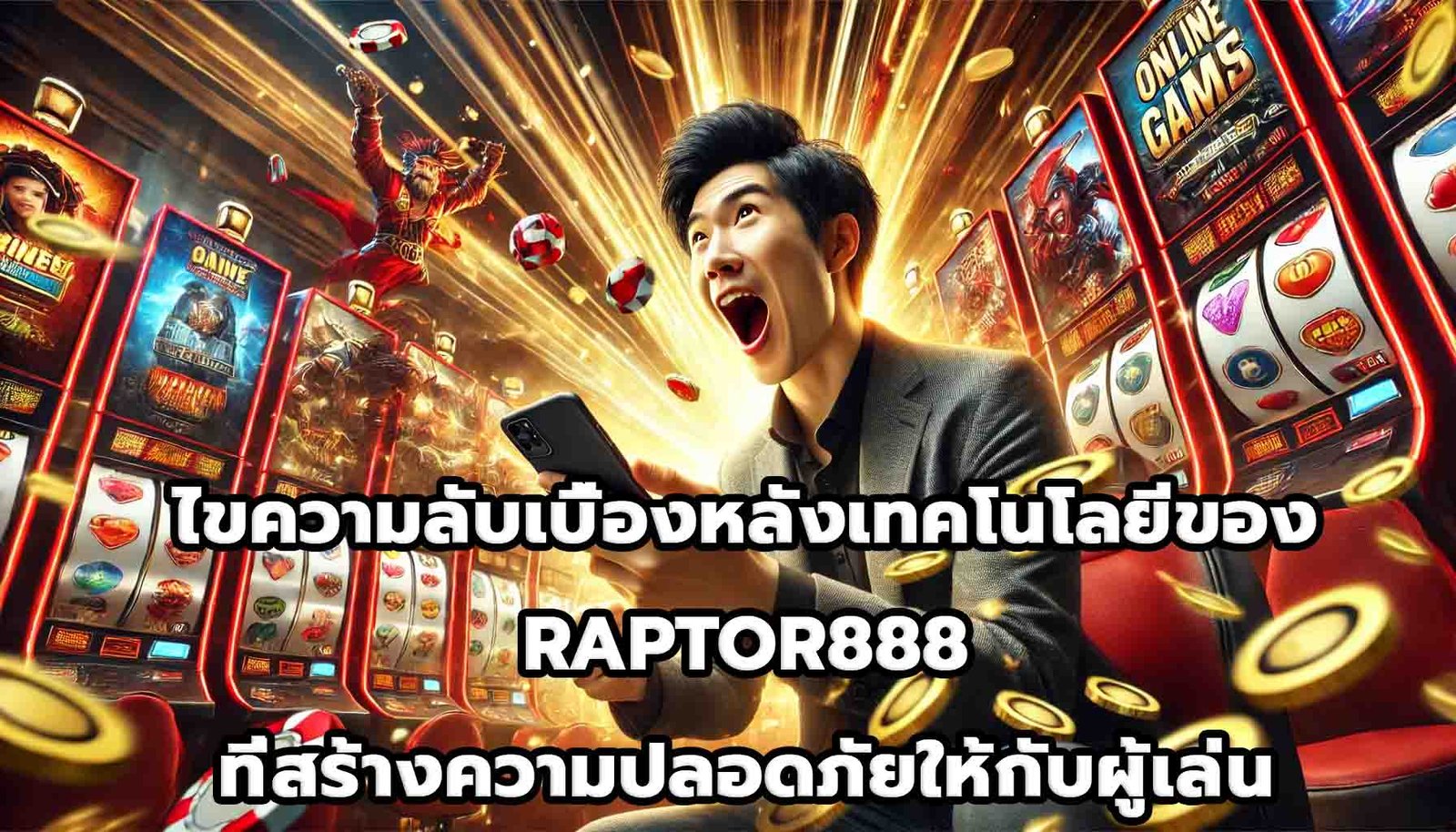 ไขความลับเบื้องหลังเทคโนโลยีของ RAPTOR888ที่สร้างความปลอดภัยให้กับผู้เล่น-1